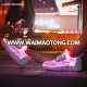 Christmas Cheapest LED shoes Fiber optic shoes Glowing illuminated new design fashion shoes