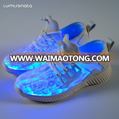 Latest Design LED Flashing Shoe Light up Dance Shoes for Party