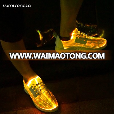 Night Club Music Festival LED Light up Shoes for Adults